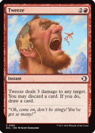 Tweeze (ECL-162) [Lorwyn Eclipsed] Foil MTG Single Lorwyn Eclipsed