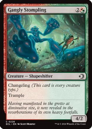 Gangly Stompling (ECL-226) [Lorwyn Eclipsed] MTG Single Lorwyn Eclipsed