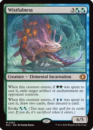 Wistfulness (ECL-252) [Lorwyn Eclipsed] MTG Single Lorwyn Eclipsed