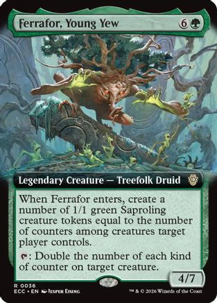 Ferrafor, Young Yew (ECC-036) [Commander: Lorwyn Eclipsed] MTG Single Wizards of the Coast