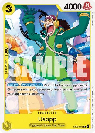 Usopp (ST29-002) [Starter Deck 29: Egghead] One Piece Single Bandai