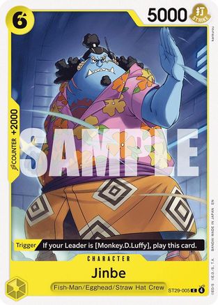 Jinbe (ST29-005) [Starter Deck 29: Egghead] One Piece Single Bandai