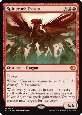 Spinerock Tyrant (ECL-159) [Lorwyn Eclipsed] Foil MTG Single Lorwyn Eclipsed