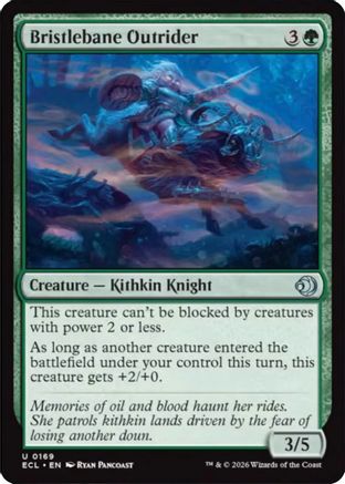 Bristlebane Outrider (ECL-169) [Lorwyn Eclipsed] MTG Single Wizards of the Coast