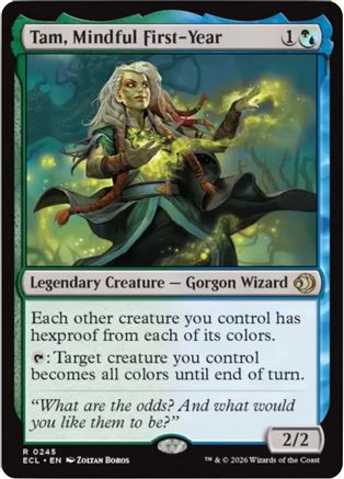 Tam, Mindful First-Year (ECL-245) [Lorwyn Eclipsed] MTG Single Lorwyn Eclipsed
