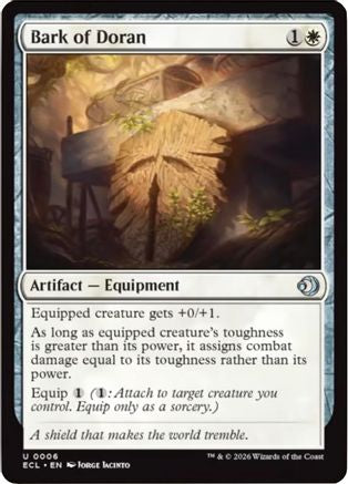 Bark of Doran (ECL-006) [Lorwyn Eclipsed] MTG Single Wizards of the Coast
