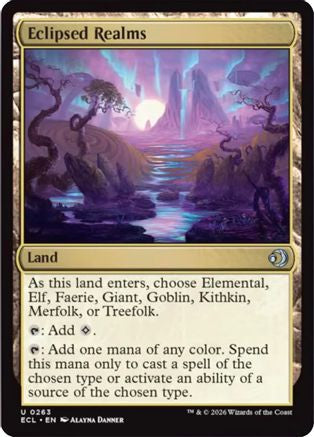 Eclipsed Realms (ECL-263) [Lorwyn Eclipsed] Foil MTG Single Wizards of the Coast