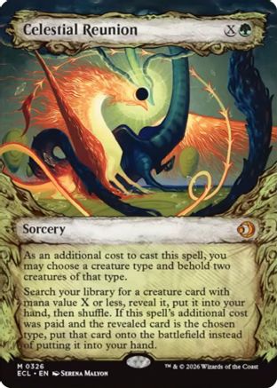 Celestial Reunion (ECL-326) [Lorwyn Eclipsed] MTG Single Wizards of the Coast