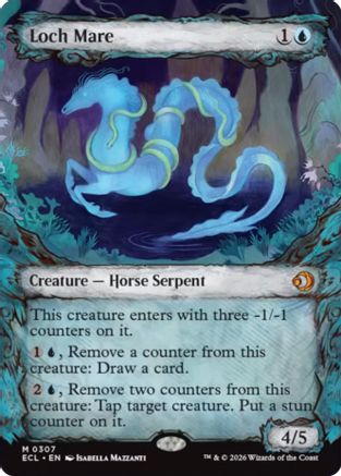 Loch Mare (Showcase) (ECL-307) [Lorwyn Eclipsed] Foil MTG Single Lorwyn Eclipsed
