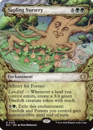 Sapling Nursery (Showcase) (ECL-328) [Lorwyn Eclipsed] MTG Single Lorwyn Eclipsed