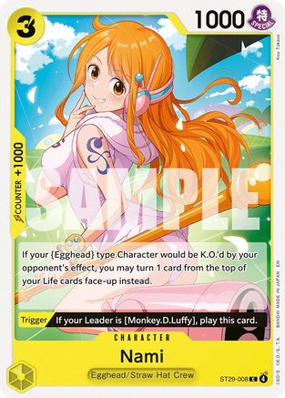 Nami (ST29-008) [Starter Deck 29: Egghead] One Piece Single Bandai