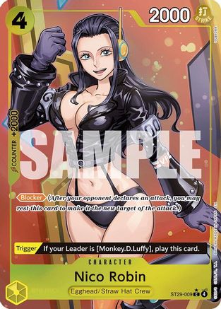 Nico Robin (Full Art) (ST29-009) [Starter Deck 29: Egghead] Foil One Piece Single Bandai