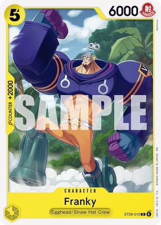 Franky (ST29-010) [Starter Deck 29: Egghead] One Piece Single Bandai