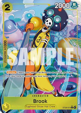 Brook (Full Art) (ST29-011) [Starter Deck 29: Egghead] Foil One Piece Single Bandai