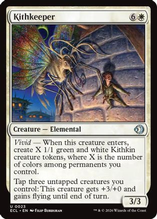 Kithkeeper (ECL-023) [Lorwyn Eclipsed] Foil MTG Single Lorwyn Eclipsed