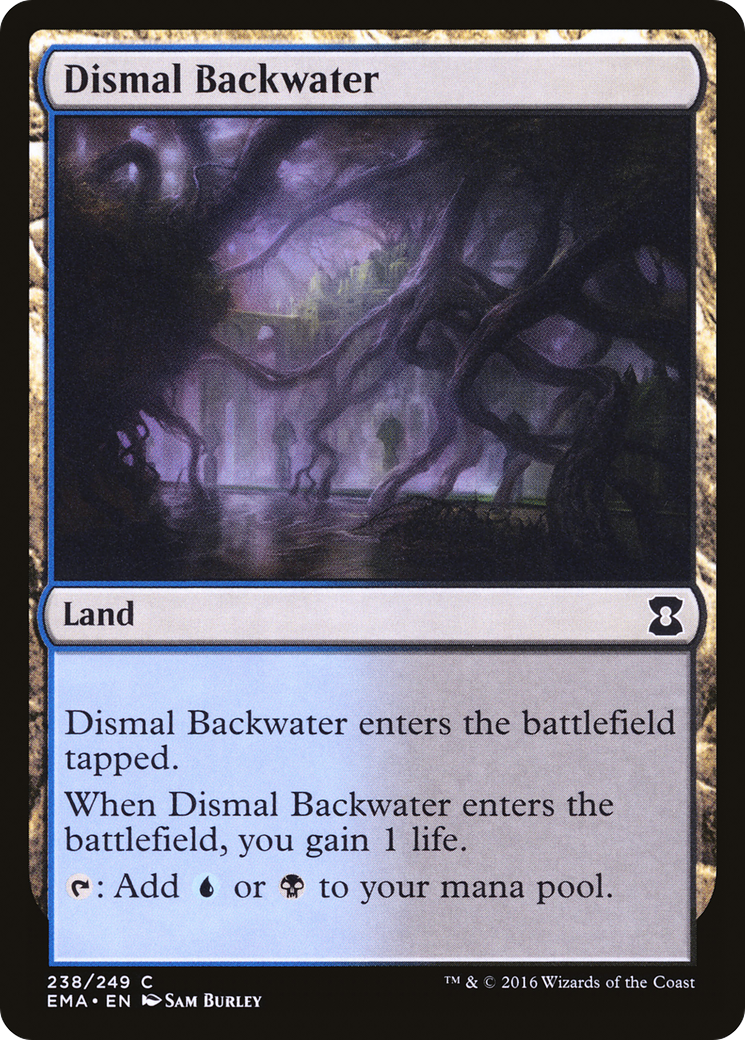 Dismal Backwater (EMA-238) [Eternal Masters] MTG Single Wizards of the Coast