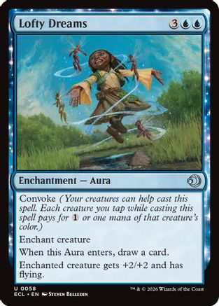 Lofty Dreams (ECL-058) [Lorwyn Eclipsed] MTG Single Lorwyn Eclipsed