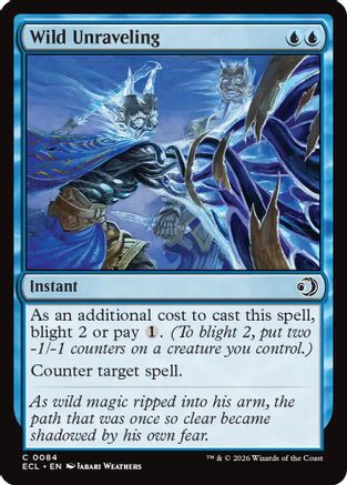 Wild Unraveling (ECL-084) [Lorwyn Eclipsed] MTG Single Lorwyn Eclipsed