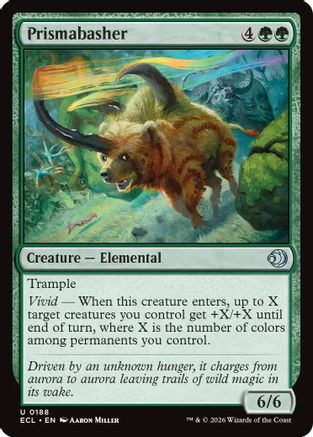 Prismabasher (ECL-188) [Lorwyn Eclipsed] Foil MTG Single Lorwyn Eclipsed