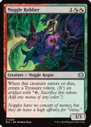 Noggle Robber (ECL-237) [Lorwyn Eclipsed] MTG Single Lorwyn Eclipsed
