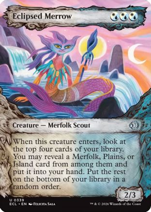 Eclipsed Merrow (ECL-339) [Lorwyn Eclipsed] MTG Single Wizards of the Coast