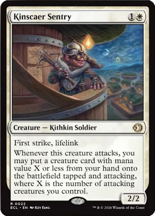 Kinscaer Sentry (ECL-022) [Lorwyn Eclipsed] MTG Single Lorwyn Eclipsed