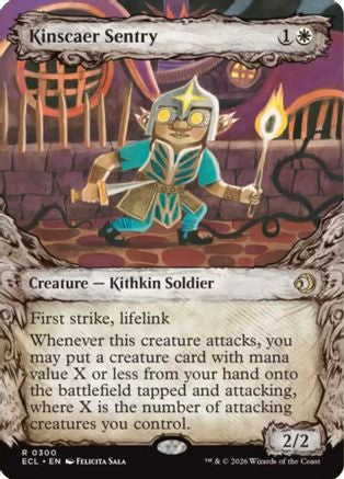Kinscaer Sentry (Showcase) (ECL-300) [Lorwyn Eclipsed] MTG Single Lorwyn Eclipsed