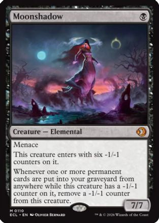 Moonshadow (ECL-110) [Lorwyn Eclipsed] MTG Single Lorwyn Eclipsed