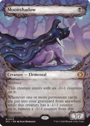 Moonshadow (Showcase) (ECL-313) [Lorwyn Eclipsed] MTG Single Lorwyn Eclipsed