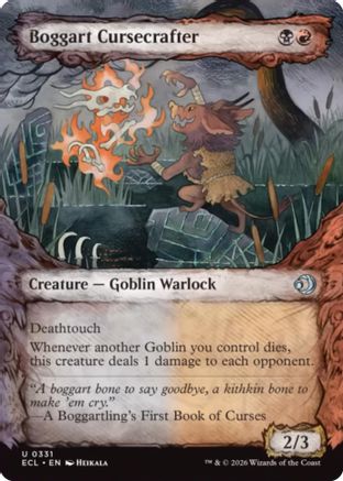 Boggart Cursecrafter (ECL-331) [Lorwyn Eclipsed] Foil MTG Single Wizards of the Coast