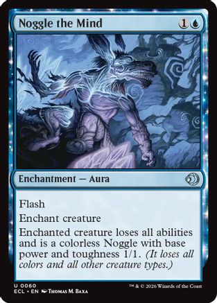Noggle the Mind (ECL-060) [Lorwyn Eclipsed] Foil MTG Single Lorwyn Eclipsed
