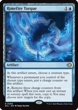 Rimefire Torque (ECL-065) [Lorwyn Eclipsed] Foil MTG Single Lorwyn Eclipsed