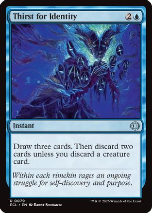 Thirst for Identity (ECL-079) [Lorwyn Eclipsed] MTG Single Lorwyn Eclipsed