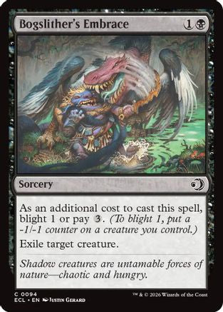 Bogslither's Embrace (ECL-094) [Lorwyn Eclipsed] Foil MTG Single Wizards of the Coast