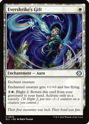 Evershrike's Gift (ECL-015) [Lorwyn Eclipsed] MTG Single Wizards of the Coast