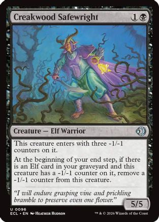 Creakwood Safewright (ECL-096) [Lorwyn Eclipsed] MTG Single Wizards of the Coast