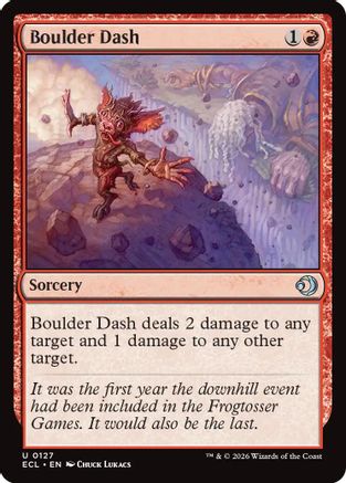 Boulder Dash (ECL-127) [Lorwyn Eclipsed] MTG Single Wizards of the Coast