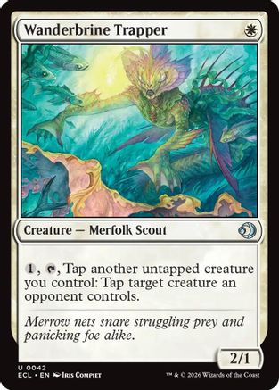 Wanderbrine Trapper (ECL-042) [Lorwyn Eclipsed] Foil MTG Single Lorwyn Eclipsed