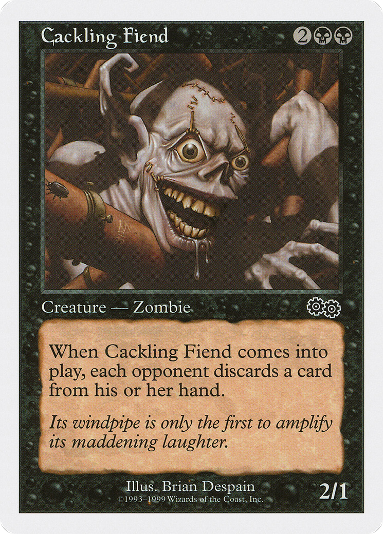 Cackling Fiend (BRB-011) [Misc] Battle Royale Box Set MTG Single Wizards of the Coast