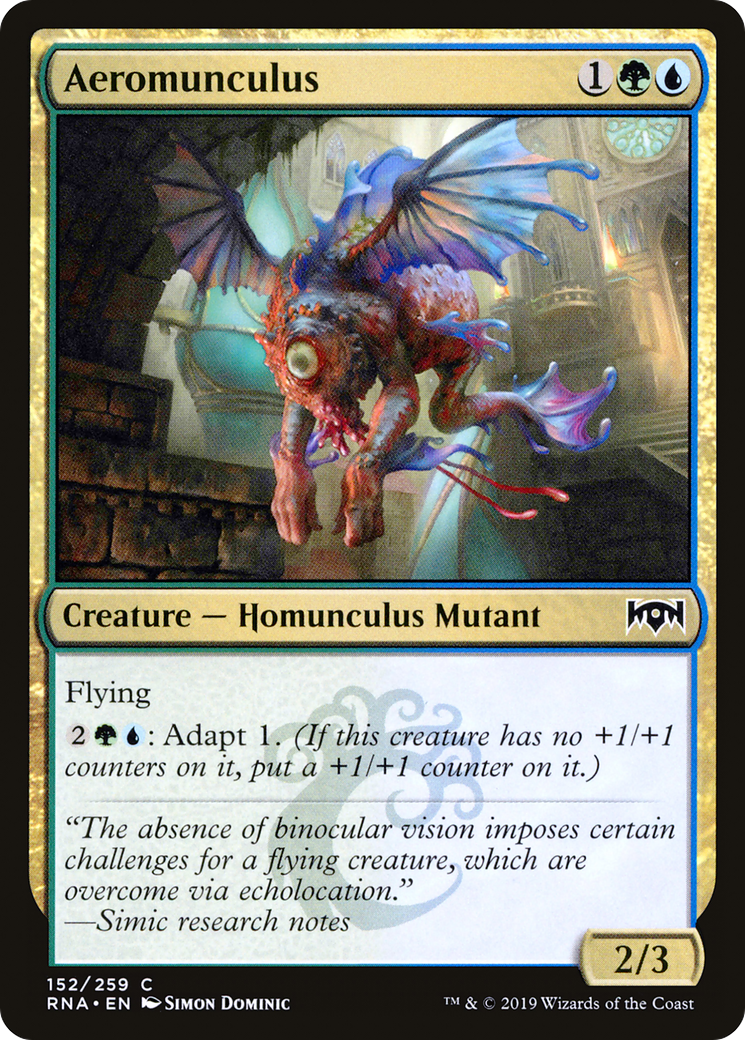 Aeromunculus (RNA-152) [Ravnica Allegiance] Foil MTG Single Wizards of the Coast