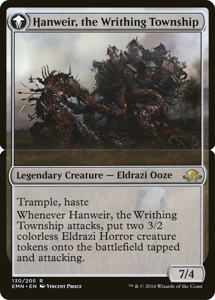 Hanweir, the Writhing Township (EMN-130B) [Eldritch Moon] MTG Single Wizards of the Coast