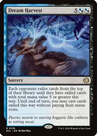 Dream Harvest (ECL-216) [Lorwyn Eclipsed] MTG Single Wizards of the Coast
