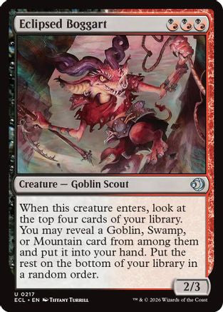 Eclipsed Boggart (ECL-217) [Lorwyn Eclipsed] MTG Single Wizards of the Coast