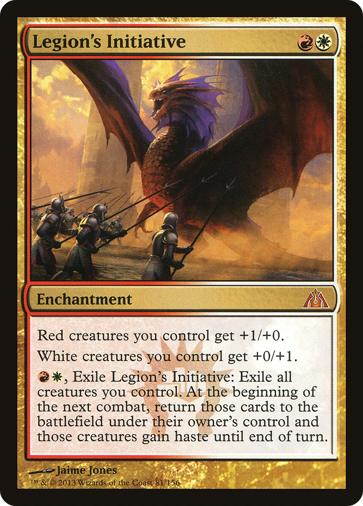 Legion's Initiative (DGM-081) [Dragon's Maze] Foil MTG Single Wizards of the Coast