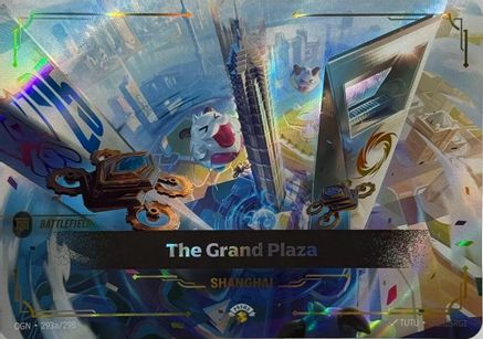 The Grand Plaza (293a/298) [Riftbound Promotional Cards] Foil Riftbound Singles Riot Games