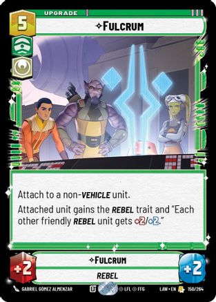 Fulcrum (150/264) [A Lawless Time] Star Wars: Unlimited Single Disney