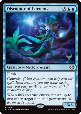 Disruptor of Currents (PPECL-047) [Promo Pack: Lorwyn Eclipsed] MTG Single Wizards of the Coast