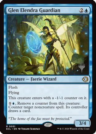 Glen Elendra Guardian (PPECL-051) [Promo Pack: Lorwyn Eclipsed] MTG Single Promo Pack: Lorwyn Eclipsed