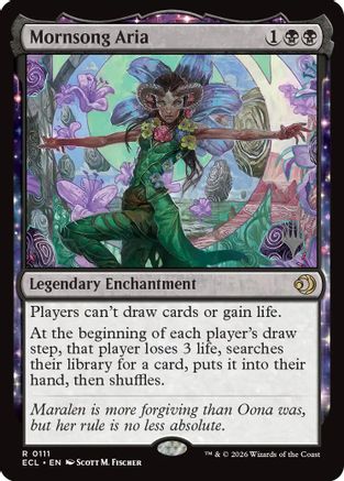 Mornsong Aria (PPECL-111) [Promo Pack: Lorwyn Eclipsed] MTG Single Promo Pack: Lorwyn Eclipsed