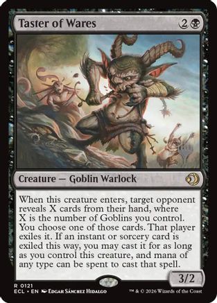 Taster of Wares (PPECL-121) [Promo Pack: Lorwyn Eclipsed] Foil MTG Single Promo Pack: Lorwyn Eclipsed